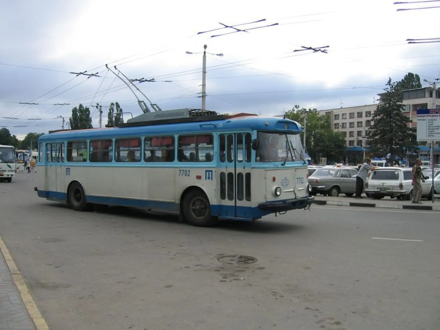 Украинский троллейбус.