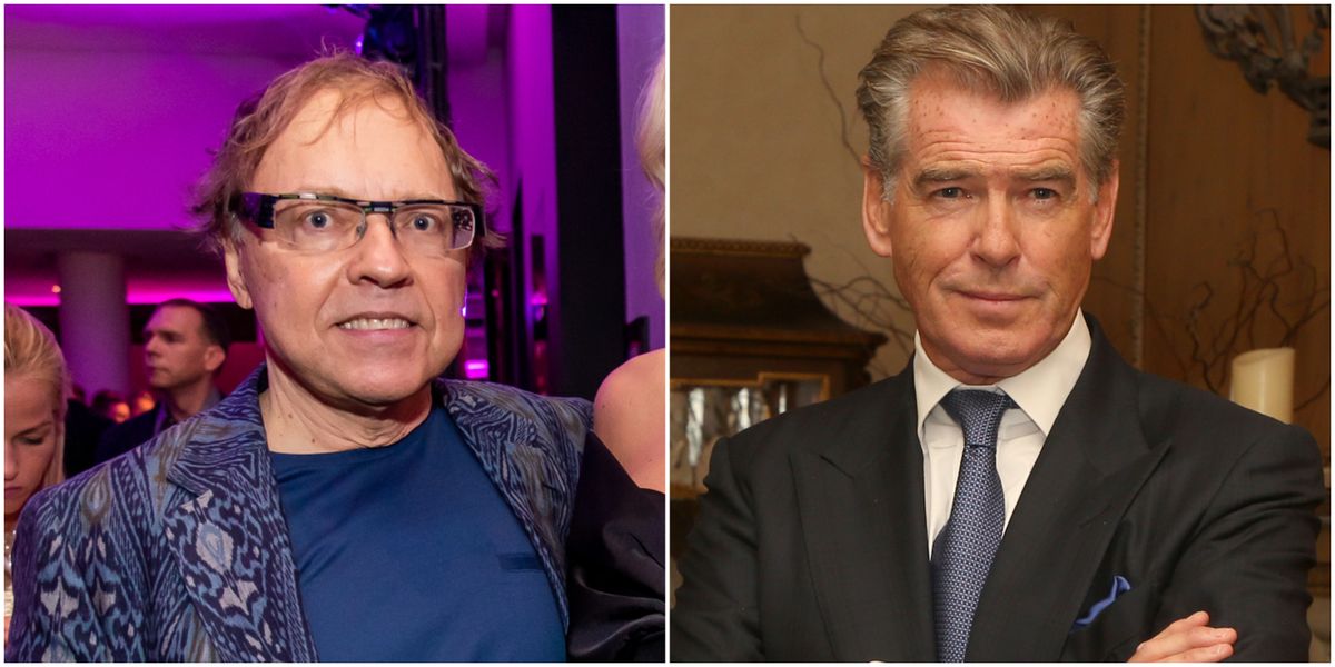 Vasakul: Rein Rannap, foto: Madis Sinivee/Scanpix. Paremal: Pierce Brosnan, foto: MPIFS/Capital Pictures/Scanpix.