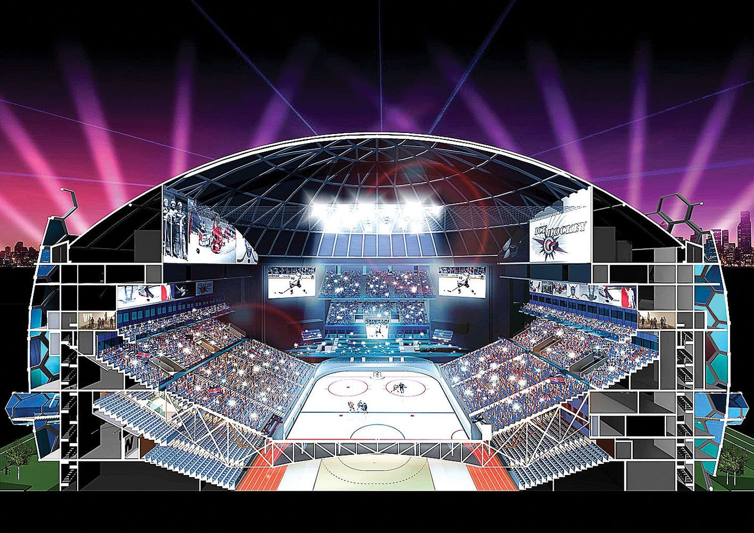 Arena Tartu kavand.