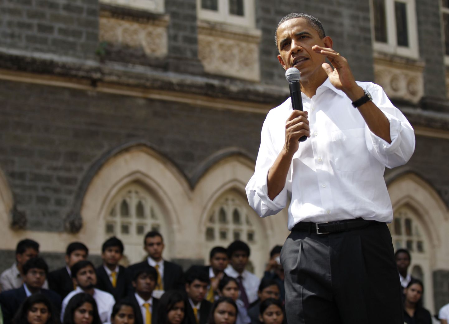 USA president Barack Obama visiidil Indias.
