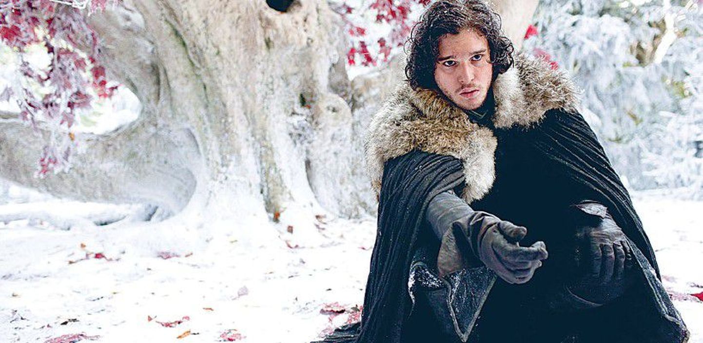 Eddard Starki sohipoeg Jon Snow (Kit Harington) on keskaegse seebiseriaali läbivaid tegelasi.
