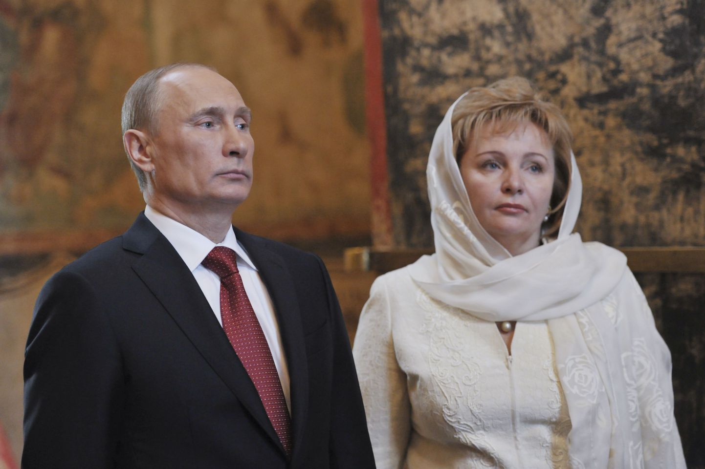 Vladimir Putin ja Ljudmilla Putina ajal, mil teade lahutusest avalikuks tuli. Foto: Scanpix