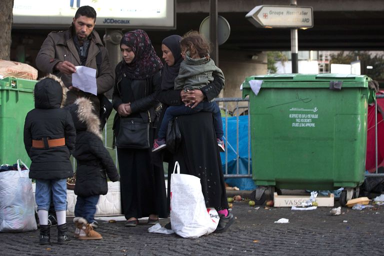 Süüria põgenikud Prantsusmaal. Foto: Scanpix