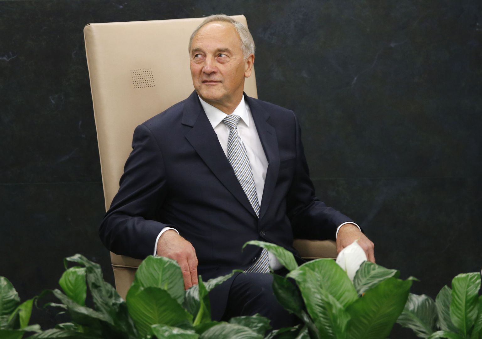 Läti president Andris Bērziņš.