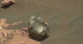 Video: Curiosity leidis Marsilt tõenäoliselt raudmeteoriidi