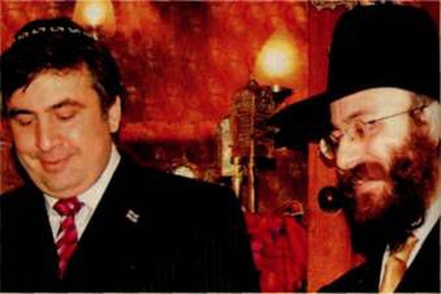 Gruusia president Mihheil Saakašvili juudisoost mehega.