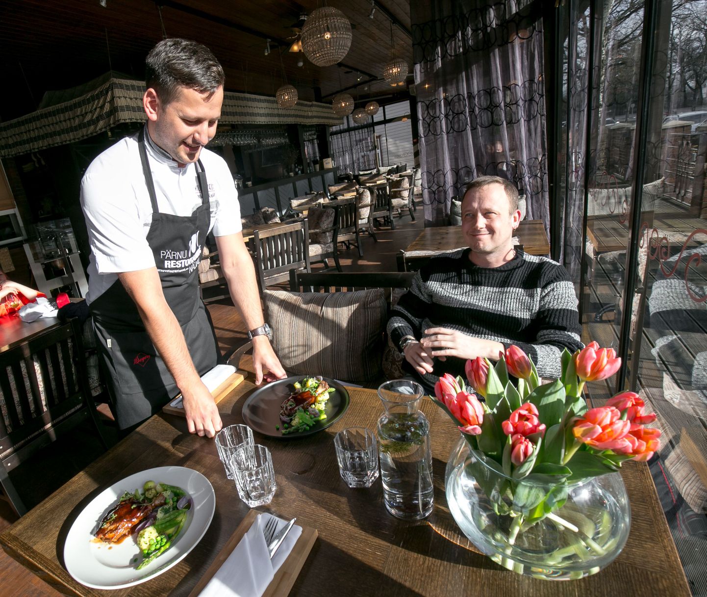 Pärnu restoranid pakuvad teemanädala raames maitsvaid lõuna- ja õhtusööke. (Pildil Villa Wesset)
