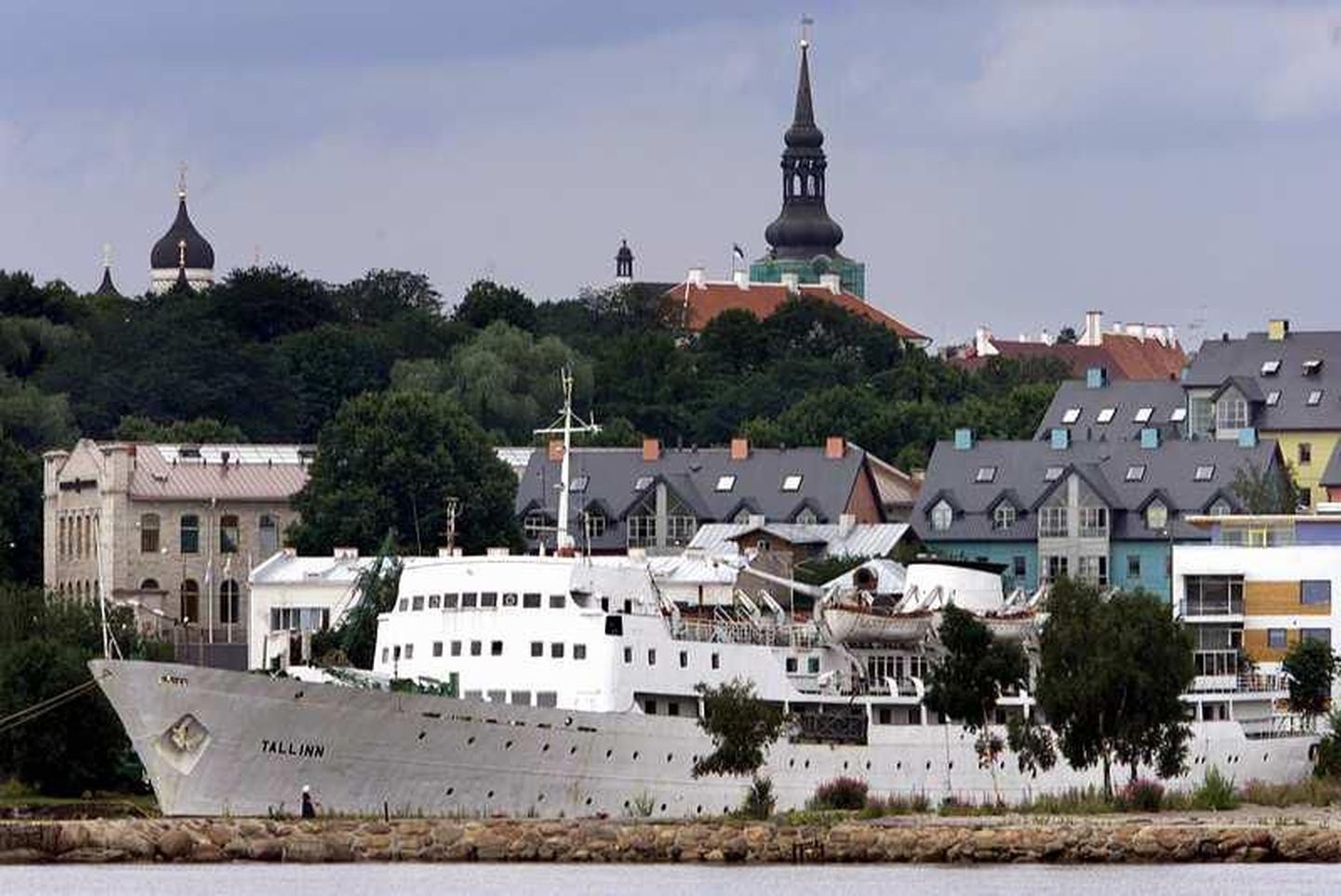 Vaade Tallinnale Patarei sadamast.