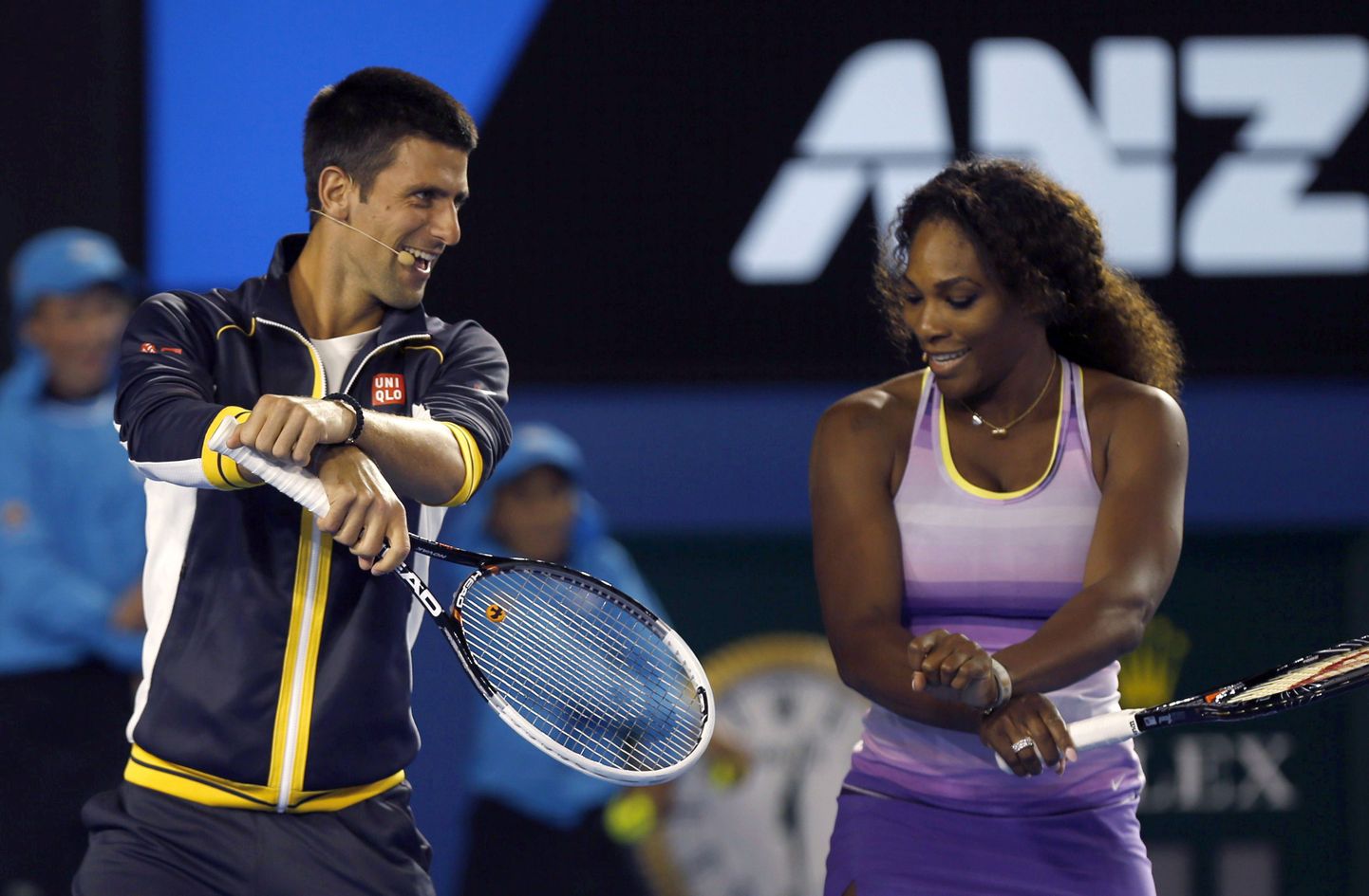 Novak Djokovic ja Serena Williams