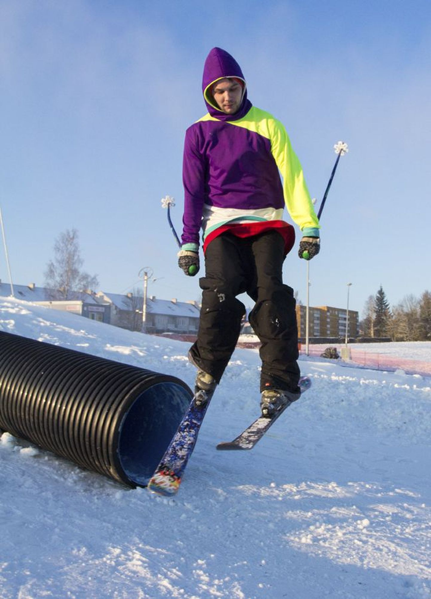 Viljandi trikisuusatajast Timo Jeegerist tehtud pilt valiti maineka suusaajakirja Skiing Magazine mulluse kümne parema foto hulka.