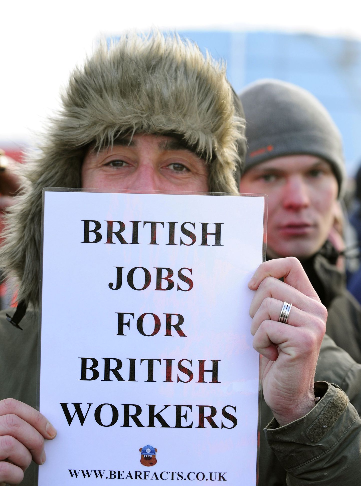 Üha süveneva tööpuuduse taustal ärritab Briti töölisi võõrtööjõu kasutamine.