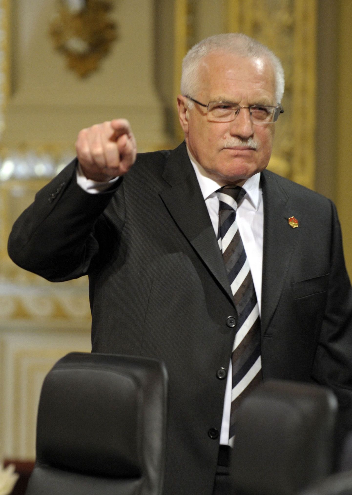 Tšehhi president Vaclav Klaus.