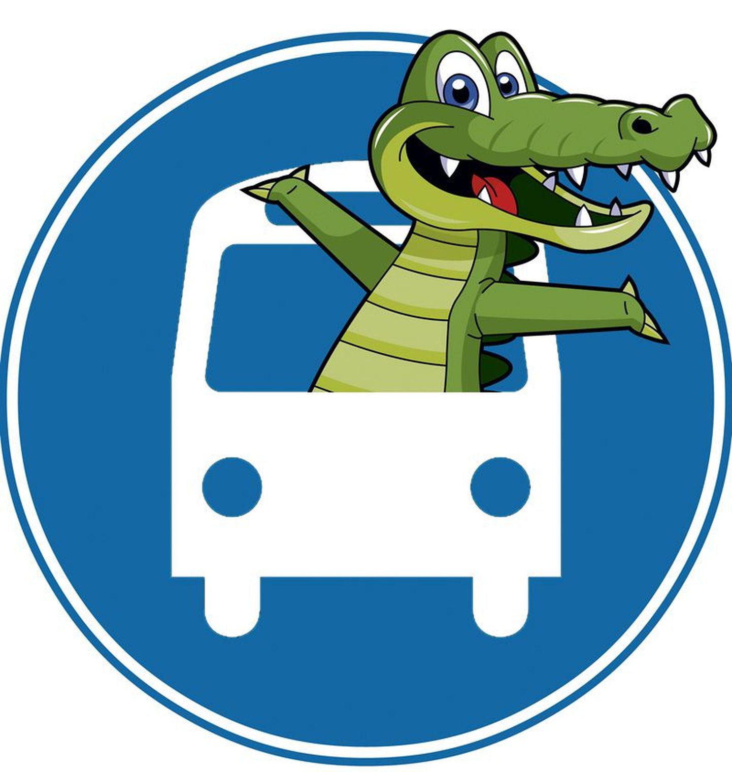 Rakvere bussidesse paigaldati alligaatorid.