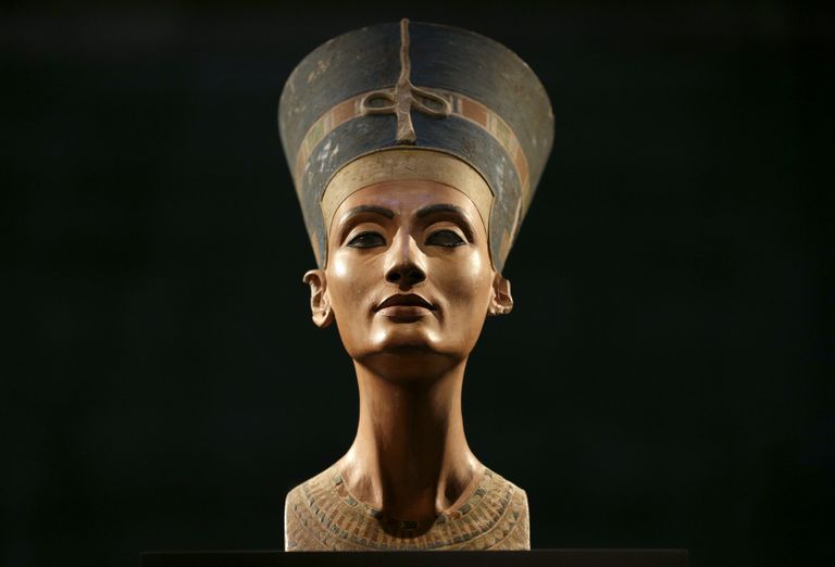 Vana-Egiptuse kuninganna Nofretete büst