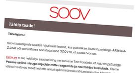 Soov.ee hoiatab: meie nimel tegutsesid petturid
