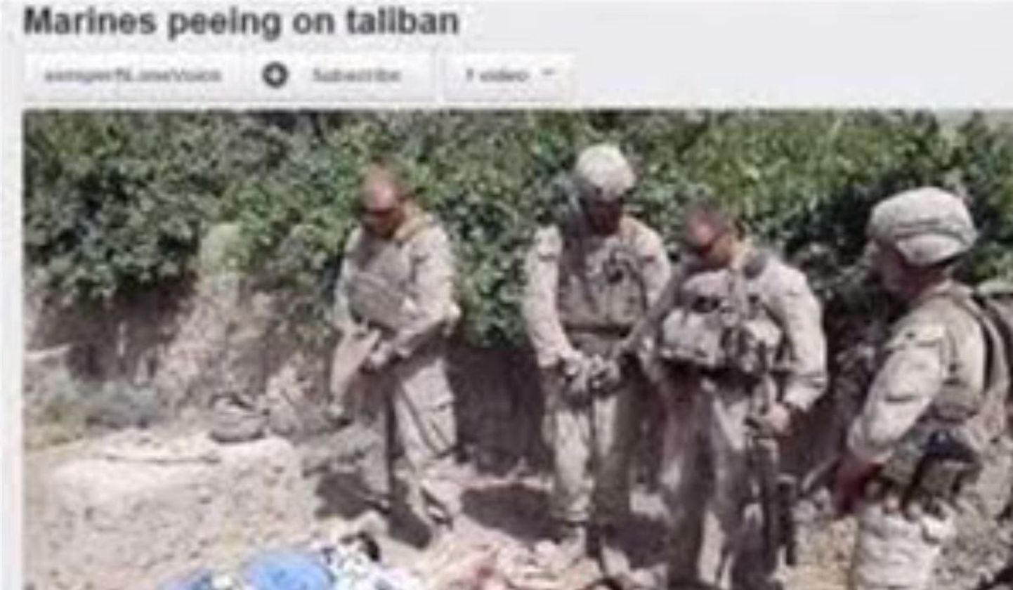 Skandaalne video: USA sõdurid urineerivad laipadele