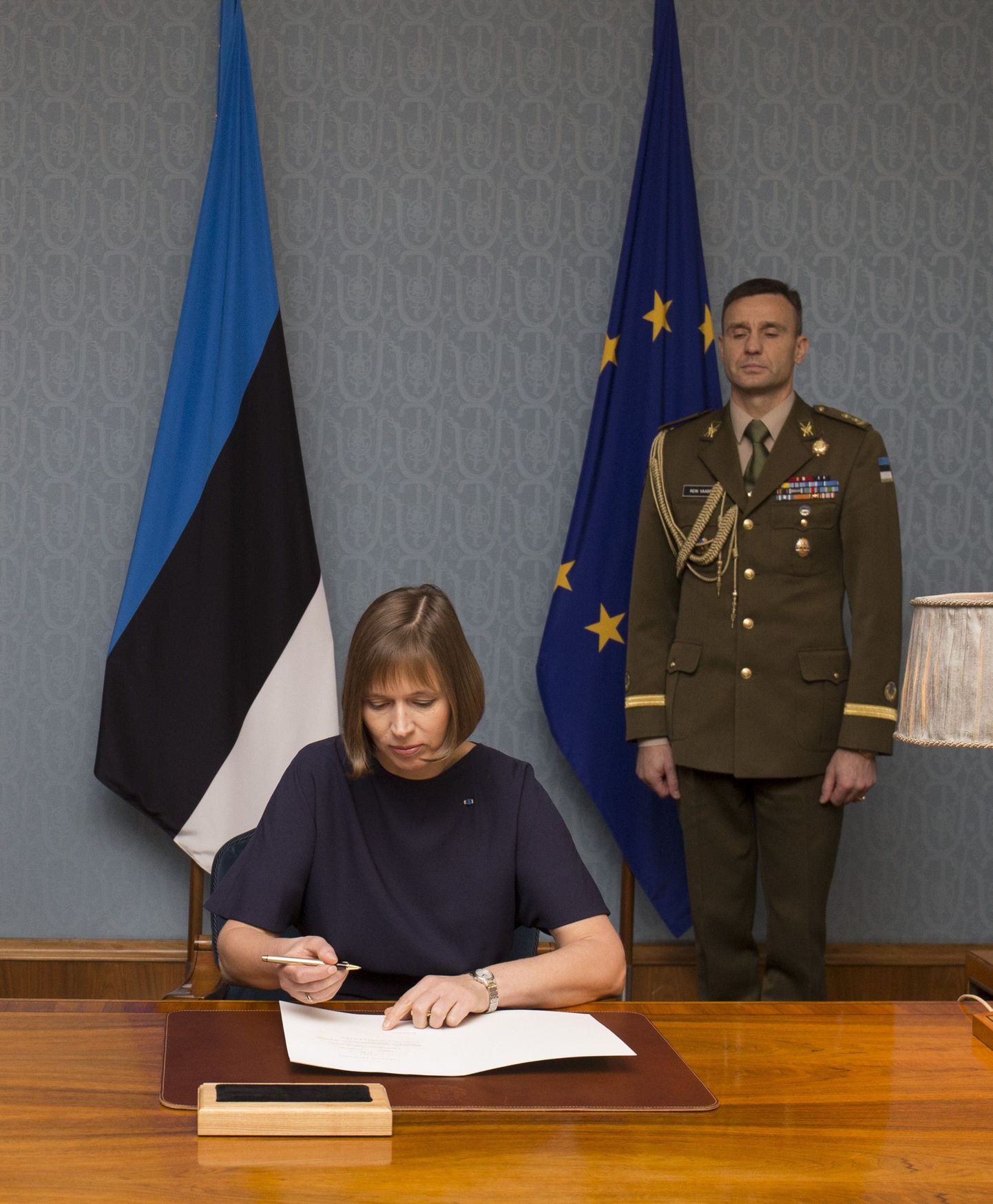 President Kersti Kaljulaid.