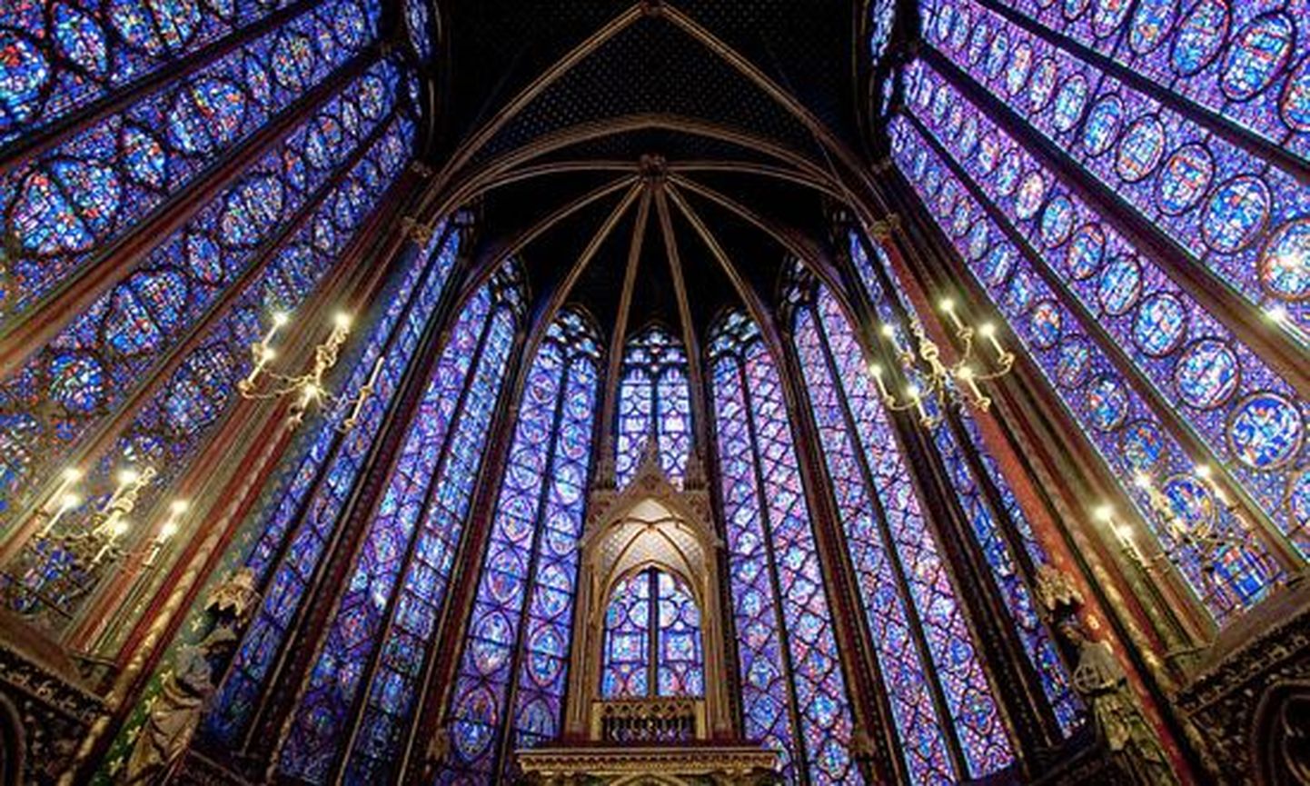 Sainte-Chapelle vitraažaknad.