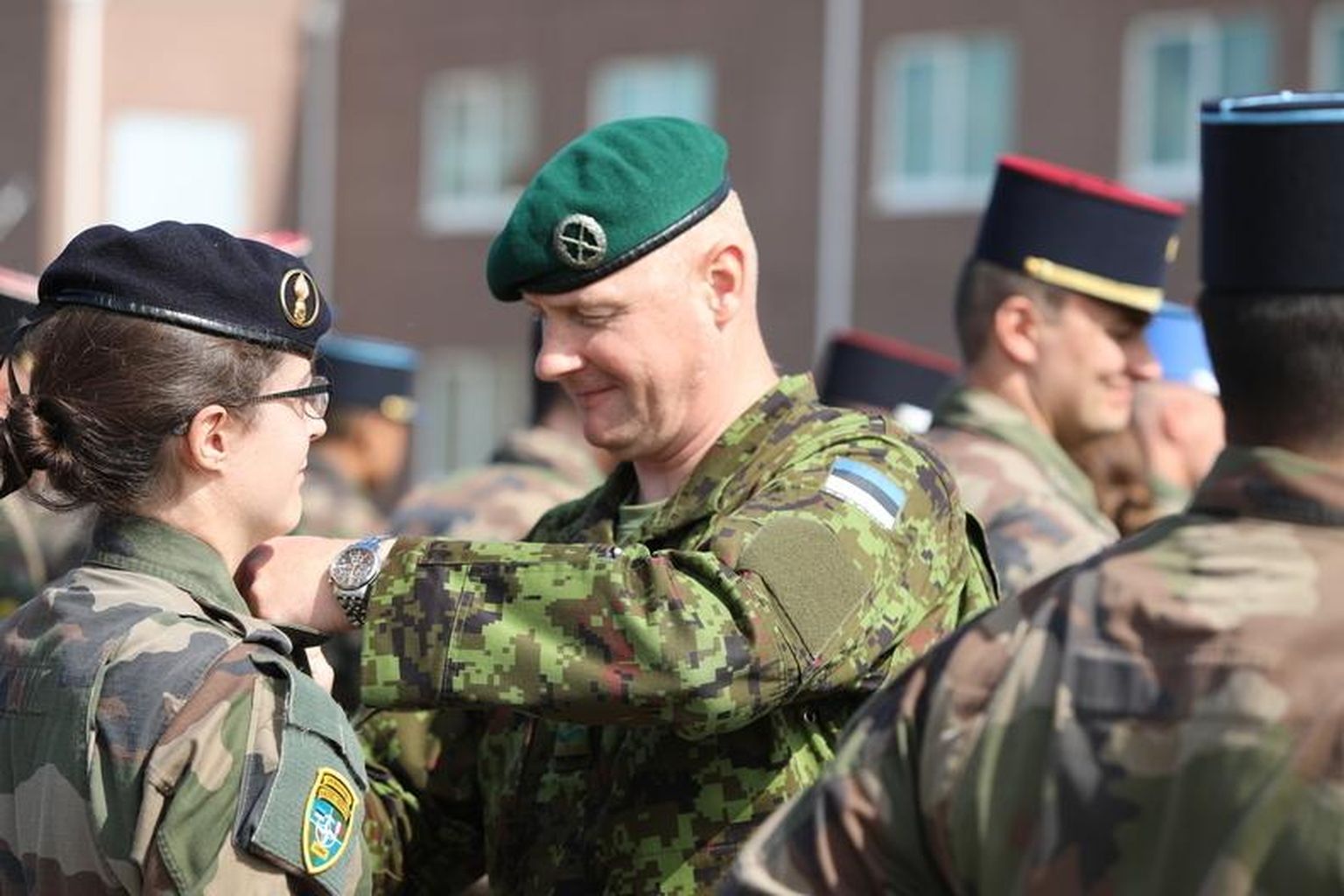 Prantsusmaa sõdurid Tapal aastal 2017. Foto on illustratiivne.