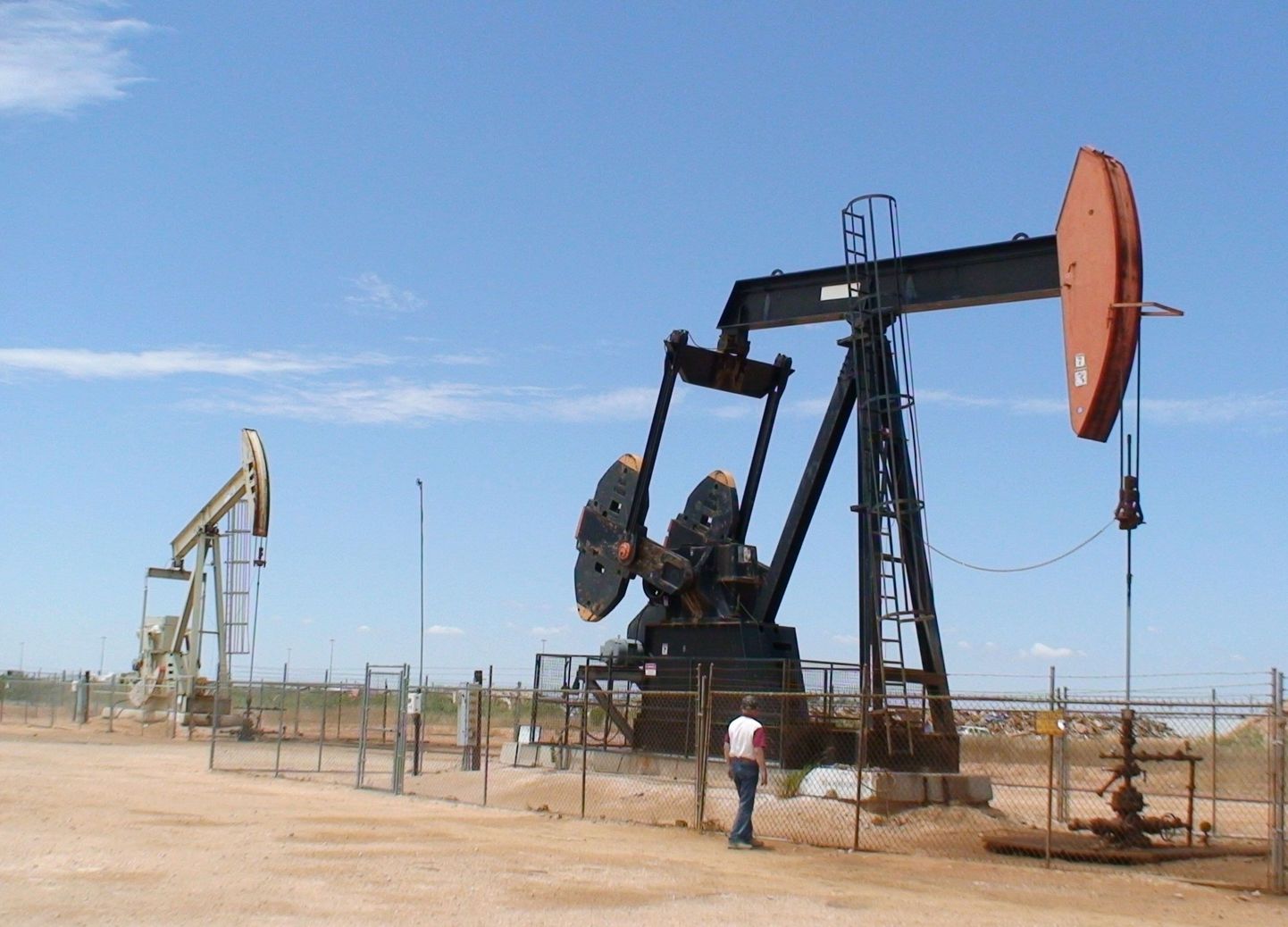 Naftapuurtornid USAs Texases.
