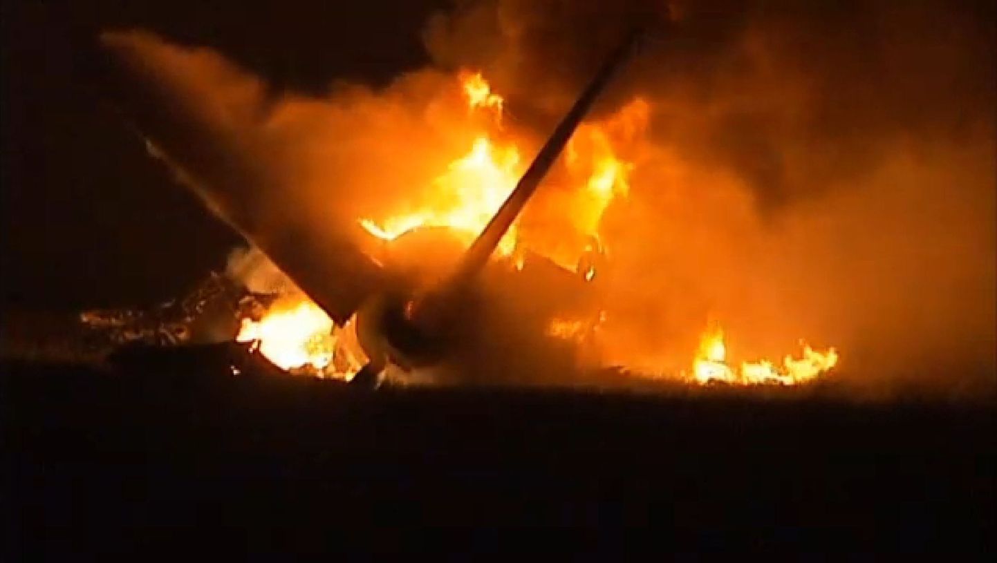 UPSi Airbus A300 süttis pärast alla kukkumist põlema.