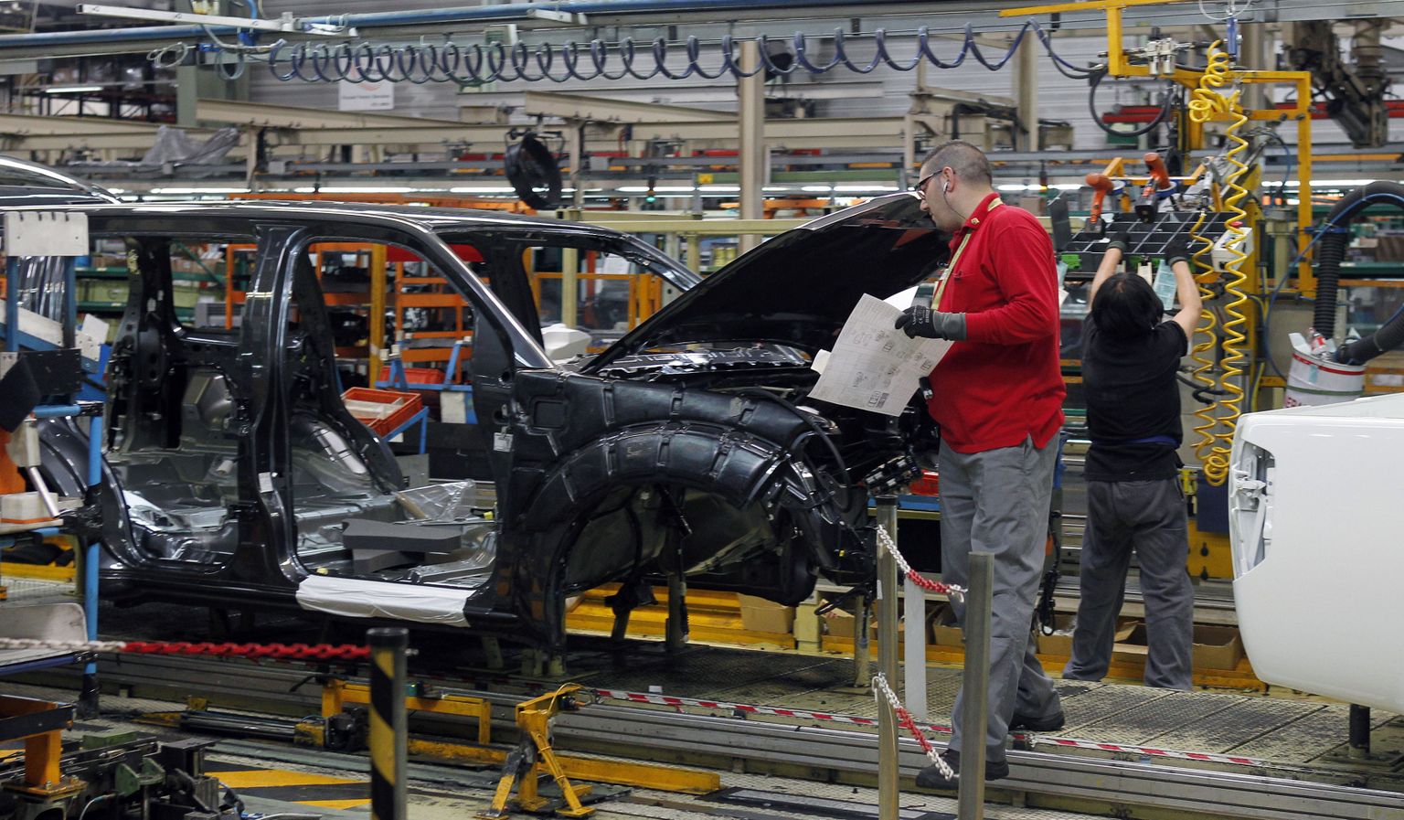 Nissan Motori tehas Barcelona lähedal.