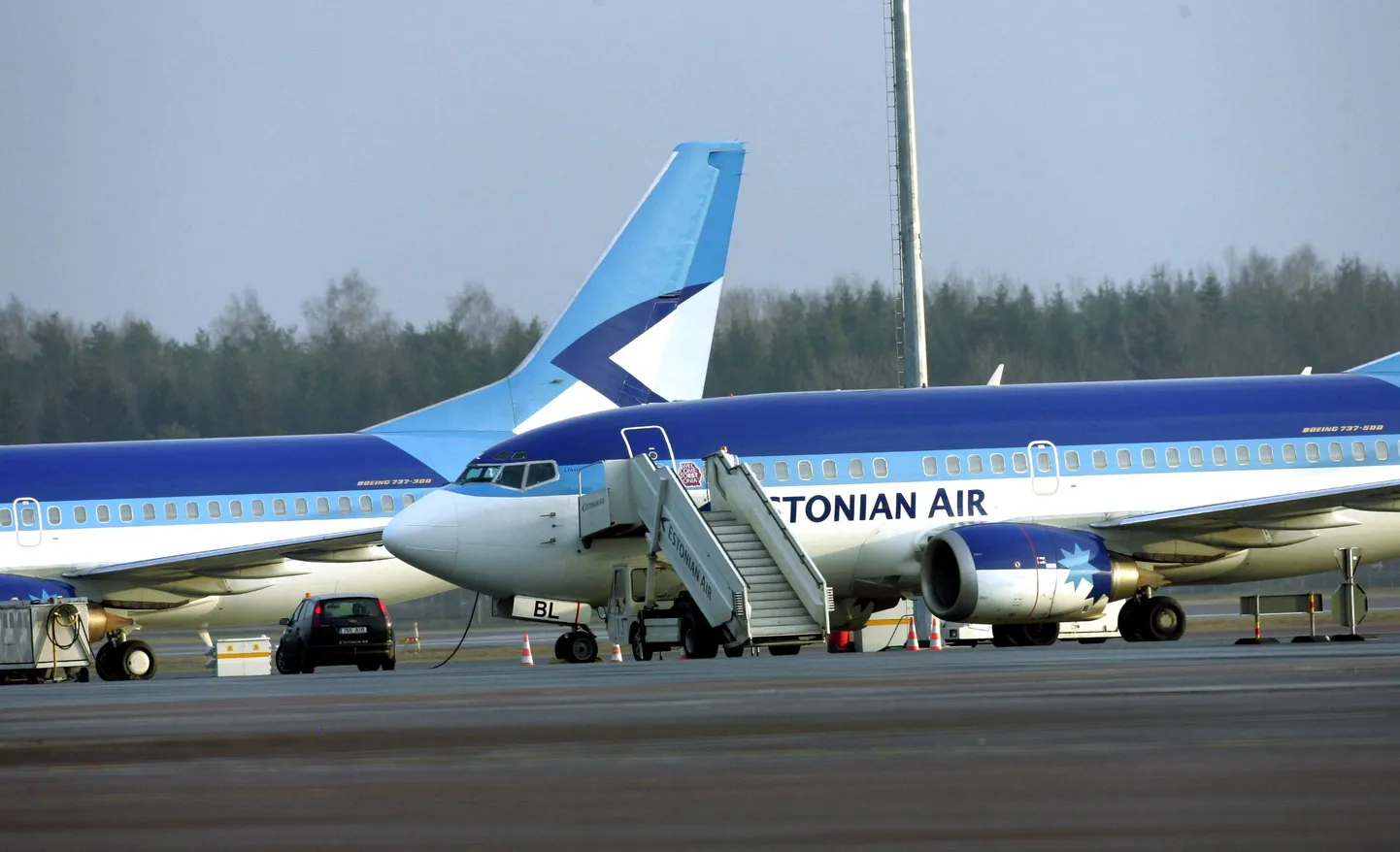 Самолеты авиакомпании Estonian Air.