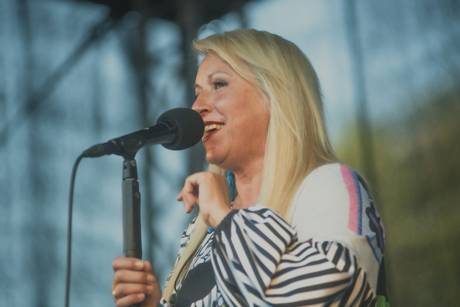 Foto: Olga Rajecka koncertā "Mana svētku diena"