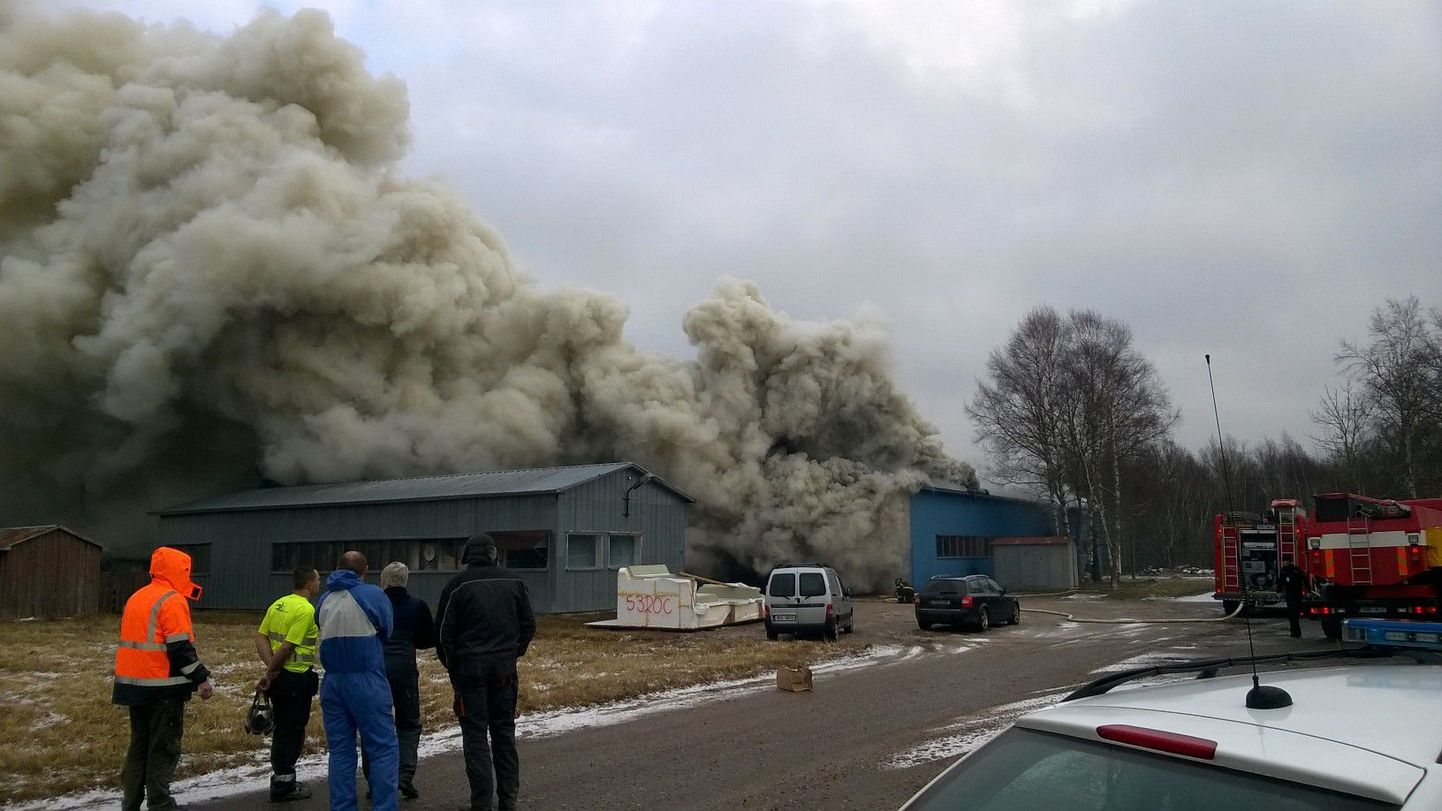 Põleng Saaremaal