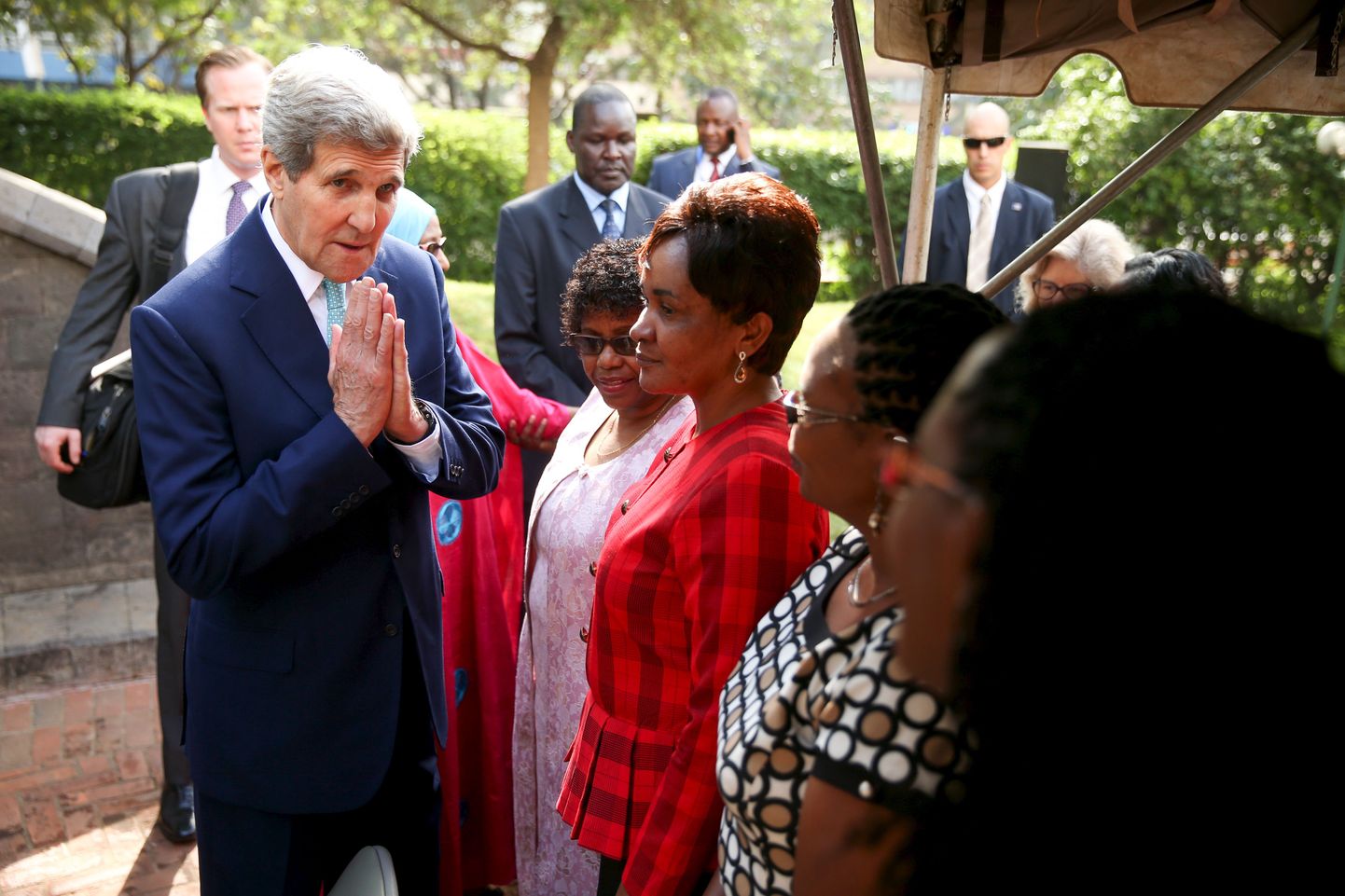Джон Керри в Кении.