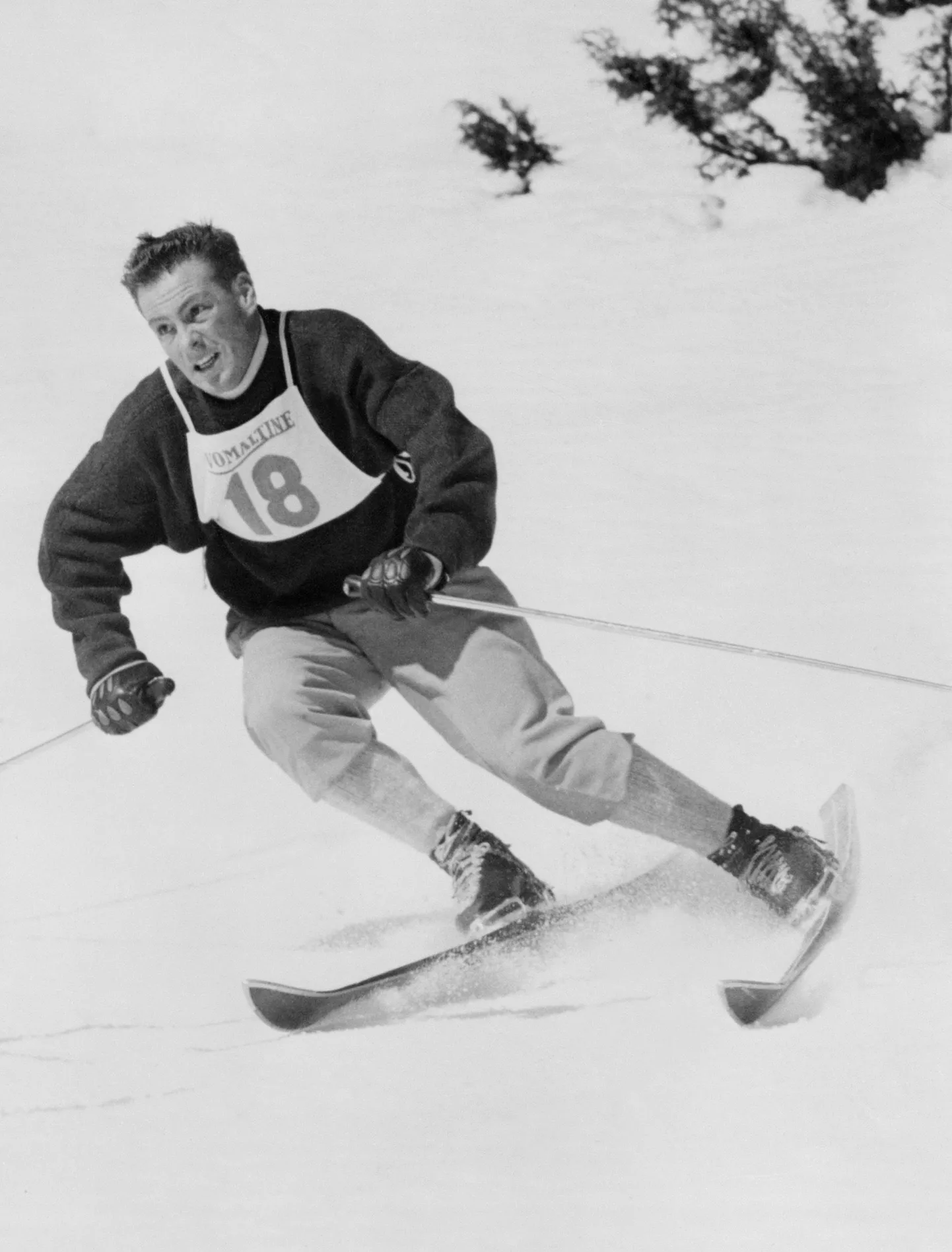 Jean Vuarnet 1960. aasta olümpiamängudel Squaw Valleys.
