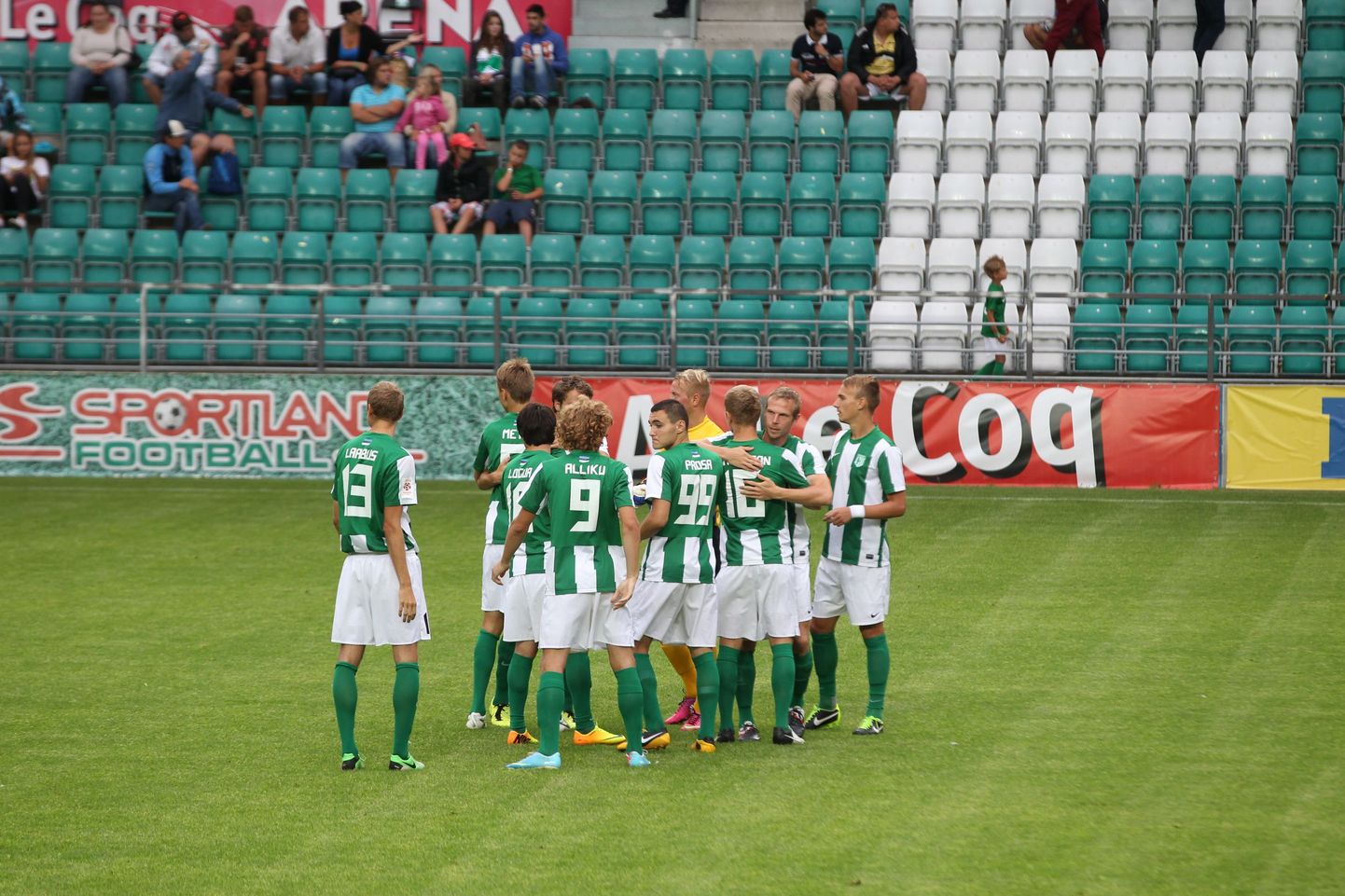 FC Flora mängijad.