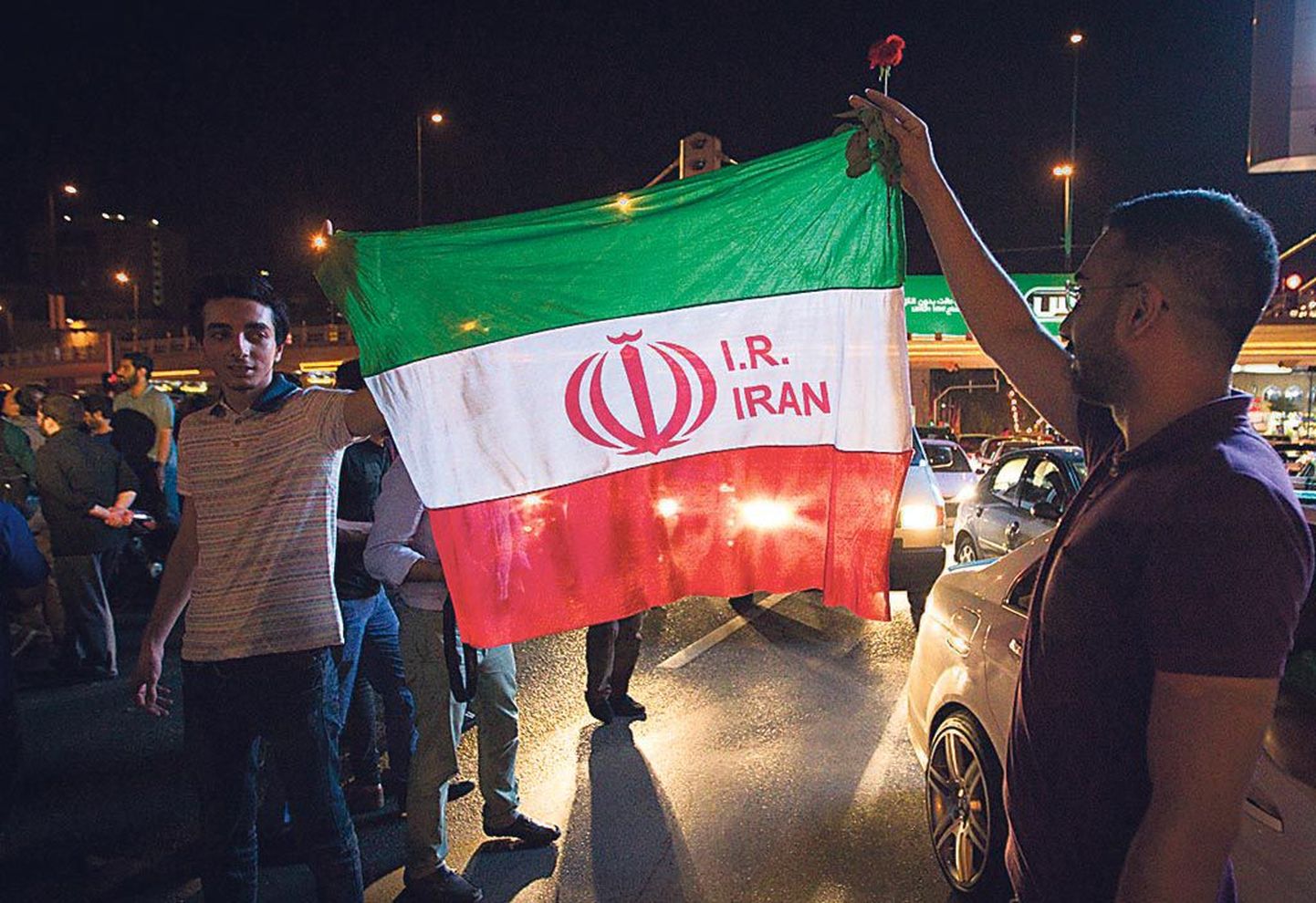 Iraanlased rõõmustasid tuumaenergeetika kokkuleppe üle.