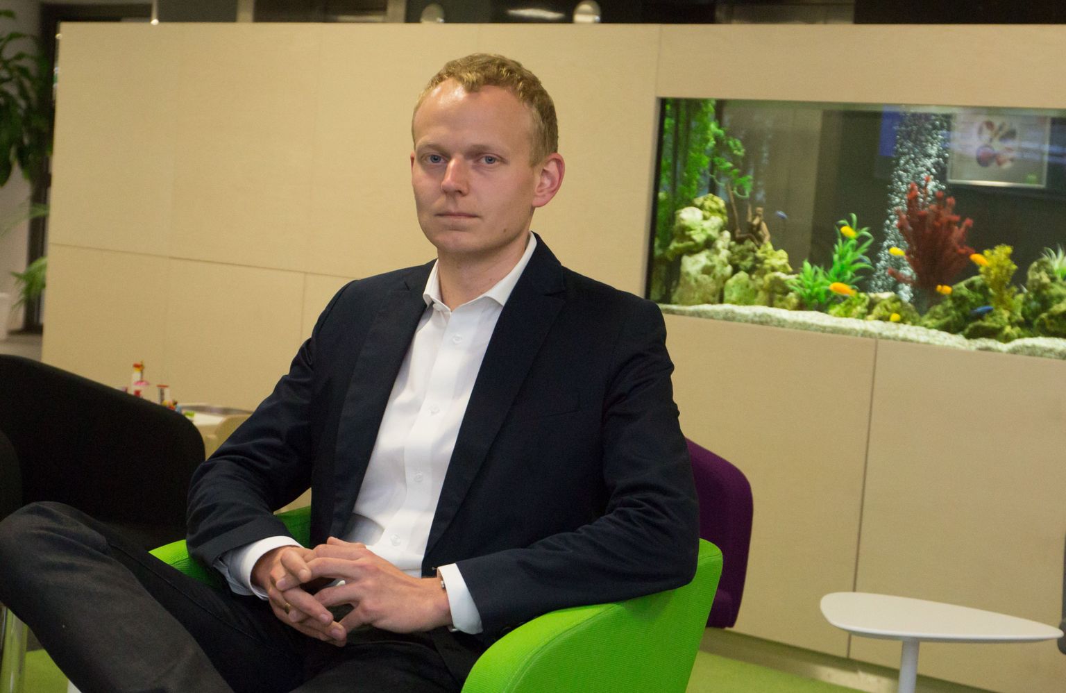 SEB panga majandusanalüütik Mihkel Nestor.