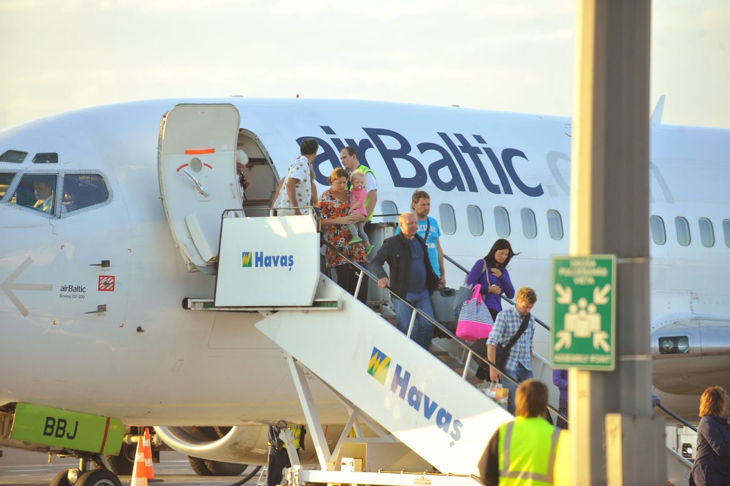 Air Balticu reisilennuk.