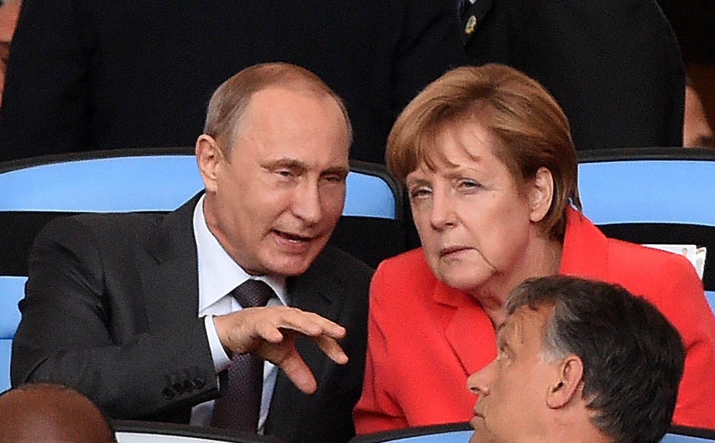 Angela Merkel ja Vladimir Putin