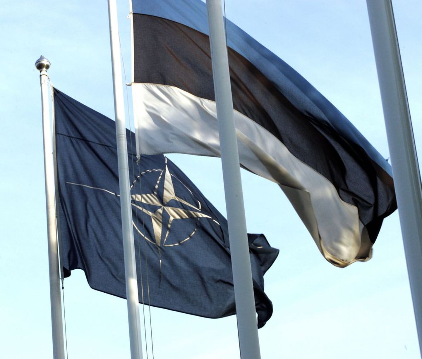 Eesti ja NATO lipp