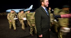 Фото: 130 британских солдат прибыли в Эстонию
