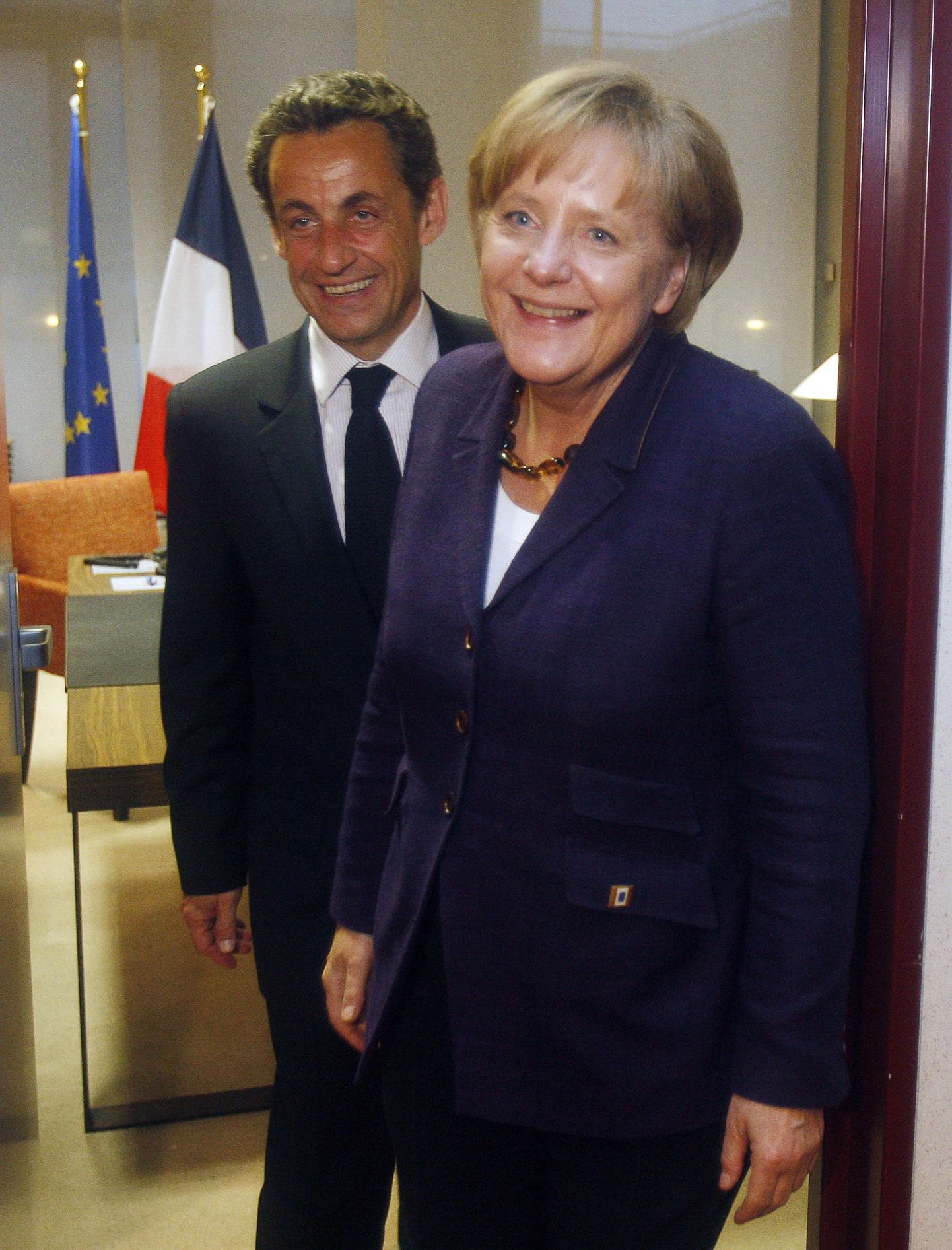 Angela Merkel ja Nicolas Sarkozy