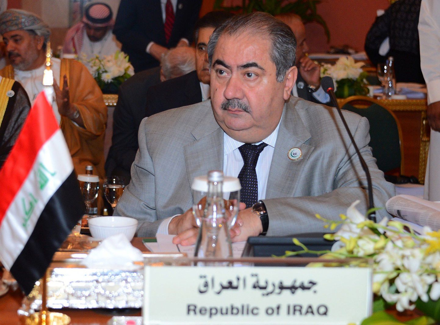Iraagi välisminister Hoshyar Zebari Islamikoostöö organisatsiooni kohtumisel.