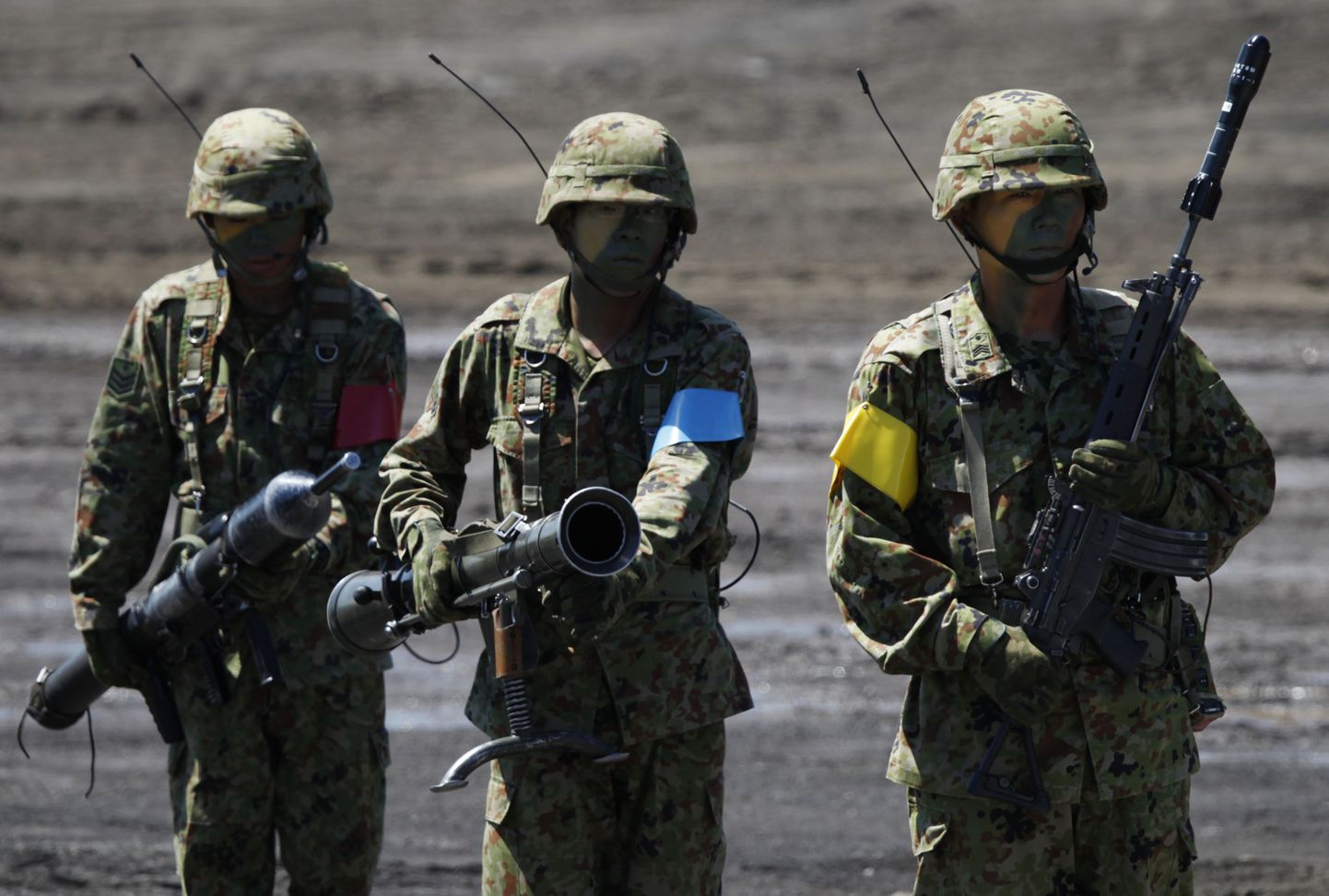 Jaapani enesekaitseüksuse sõdurid