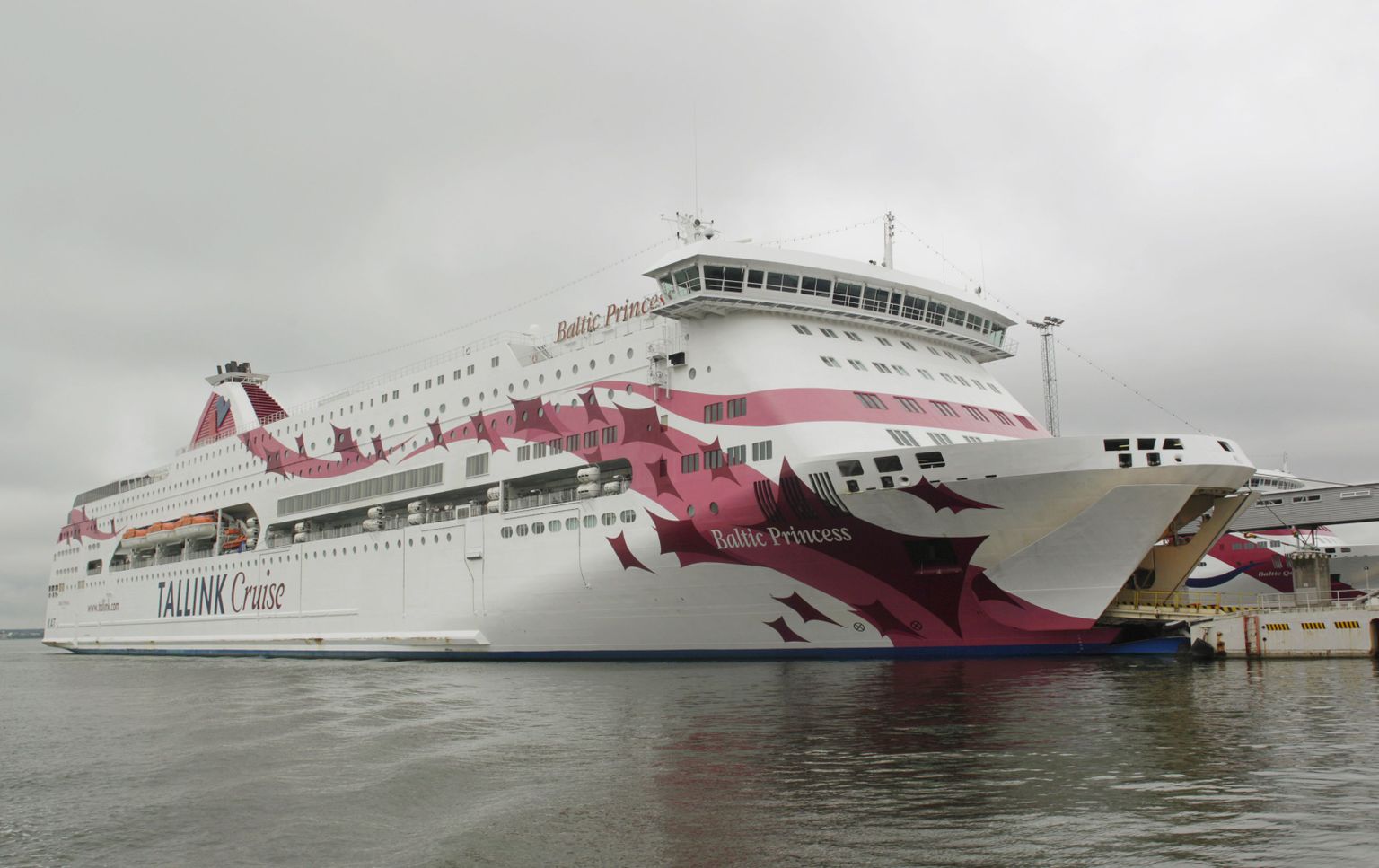 Tallinki reisilaev Baltic Princess sõidab liinil Turu-Stockholm.