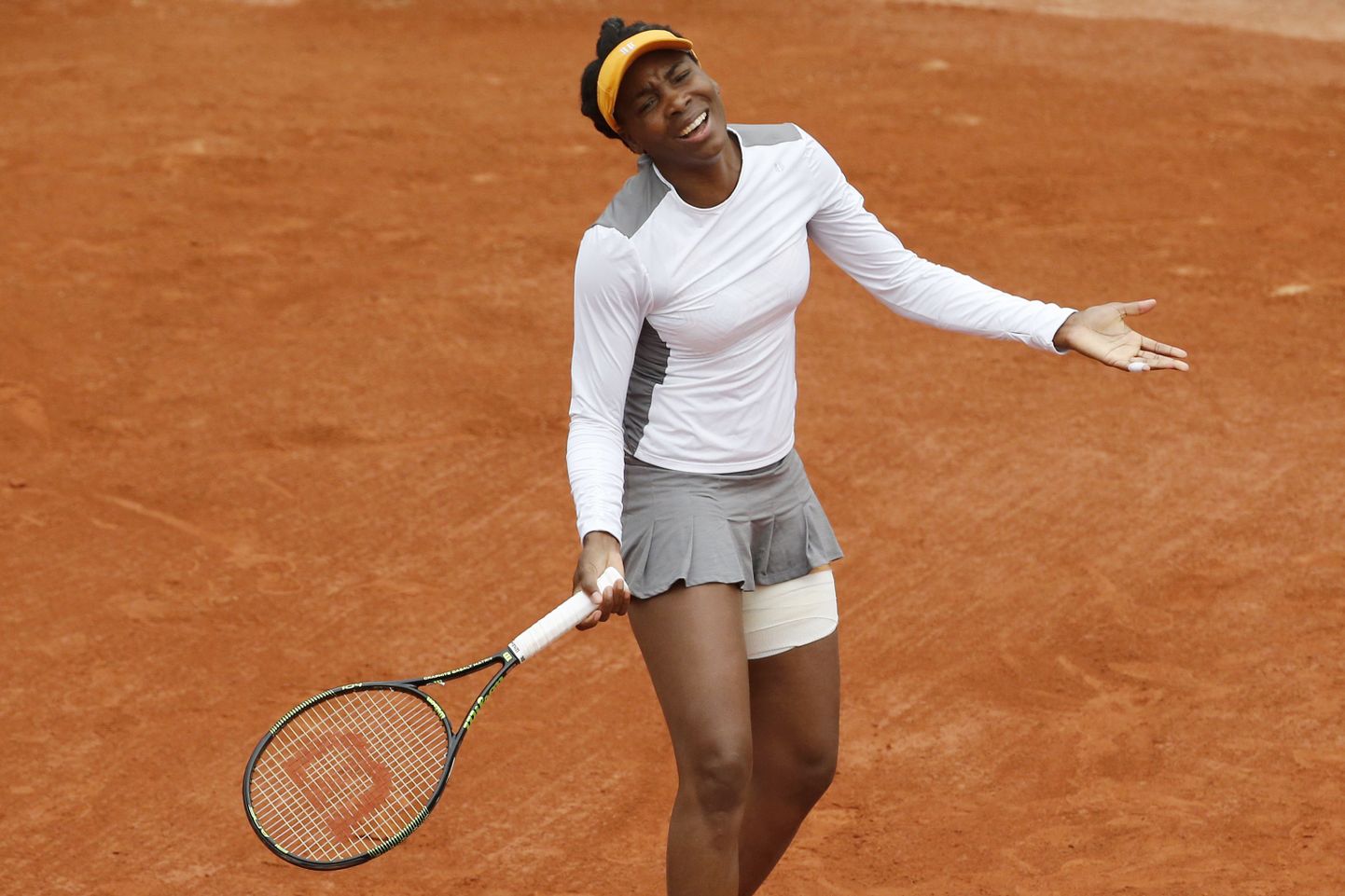 Venus Williams mängus Anett Kontaveidi vastu.