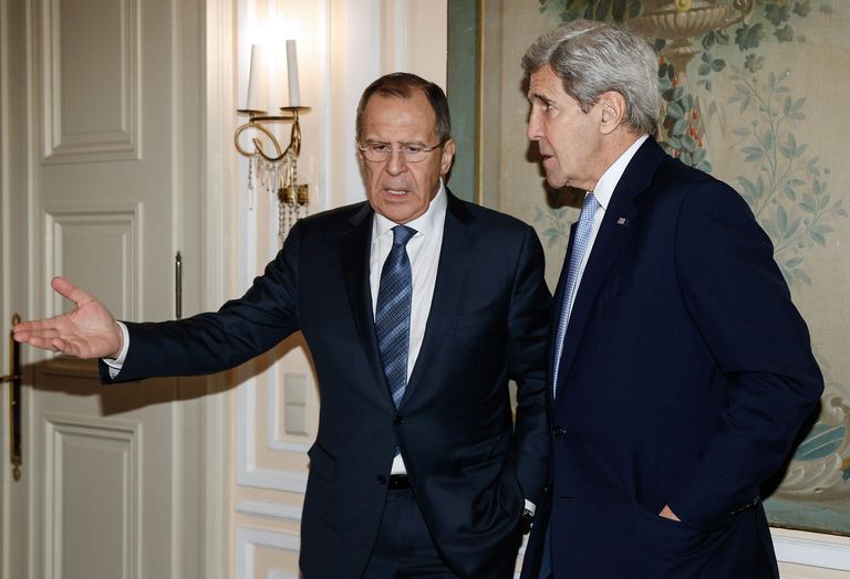 Sergei Lavrov ja John Kerry. Foto: Scanpix