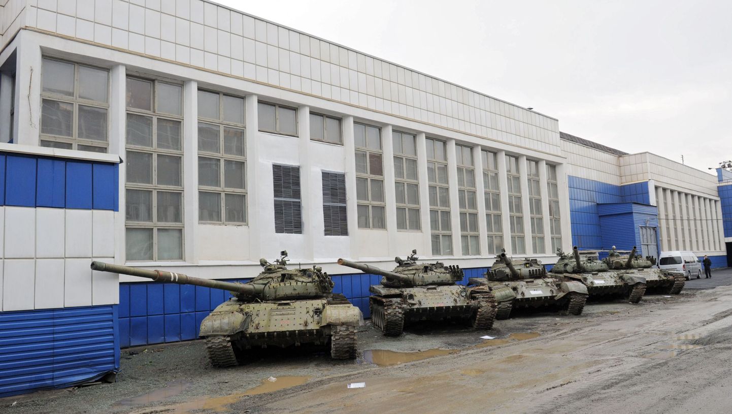 Tankid Uralvagonzavodi tehases.