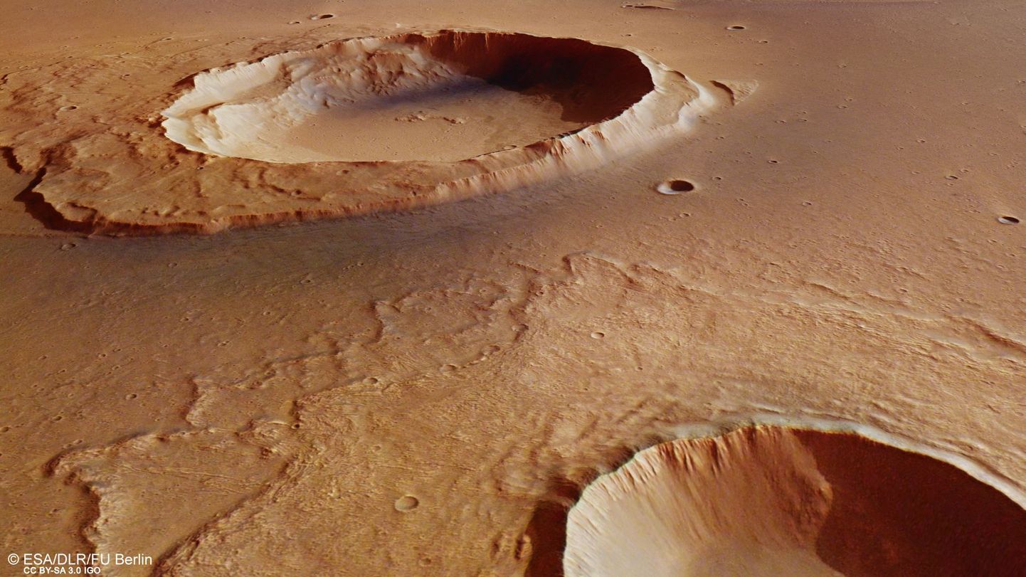 Meteoriidikraater Marsil.