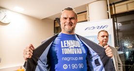 Show-mees Sakkovi lend jäi lühikeseks