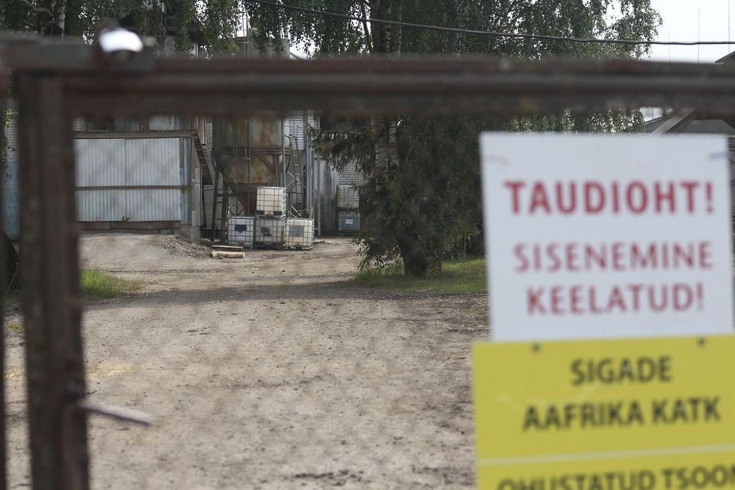 Eile keskpäeval sai hoiatavad katkusildid Pikru küla farm, kes on Viljandimaal juba viies seesugune.