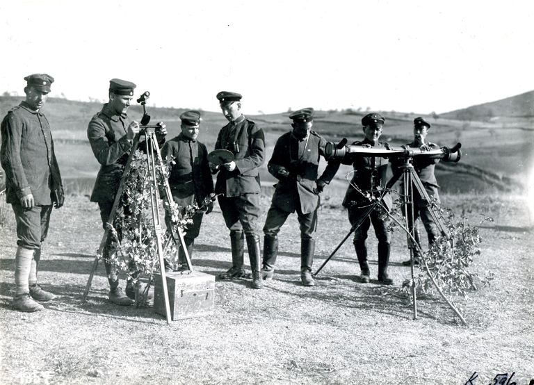 Esimene maailmasõda. Saksa armee sõdurid. Foto: