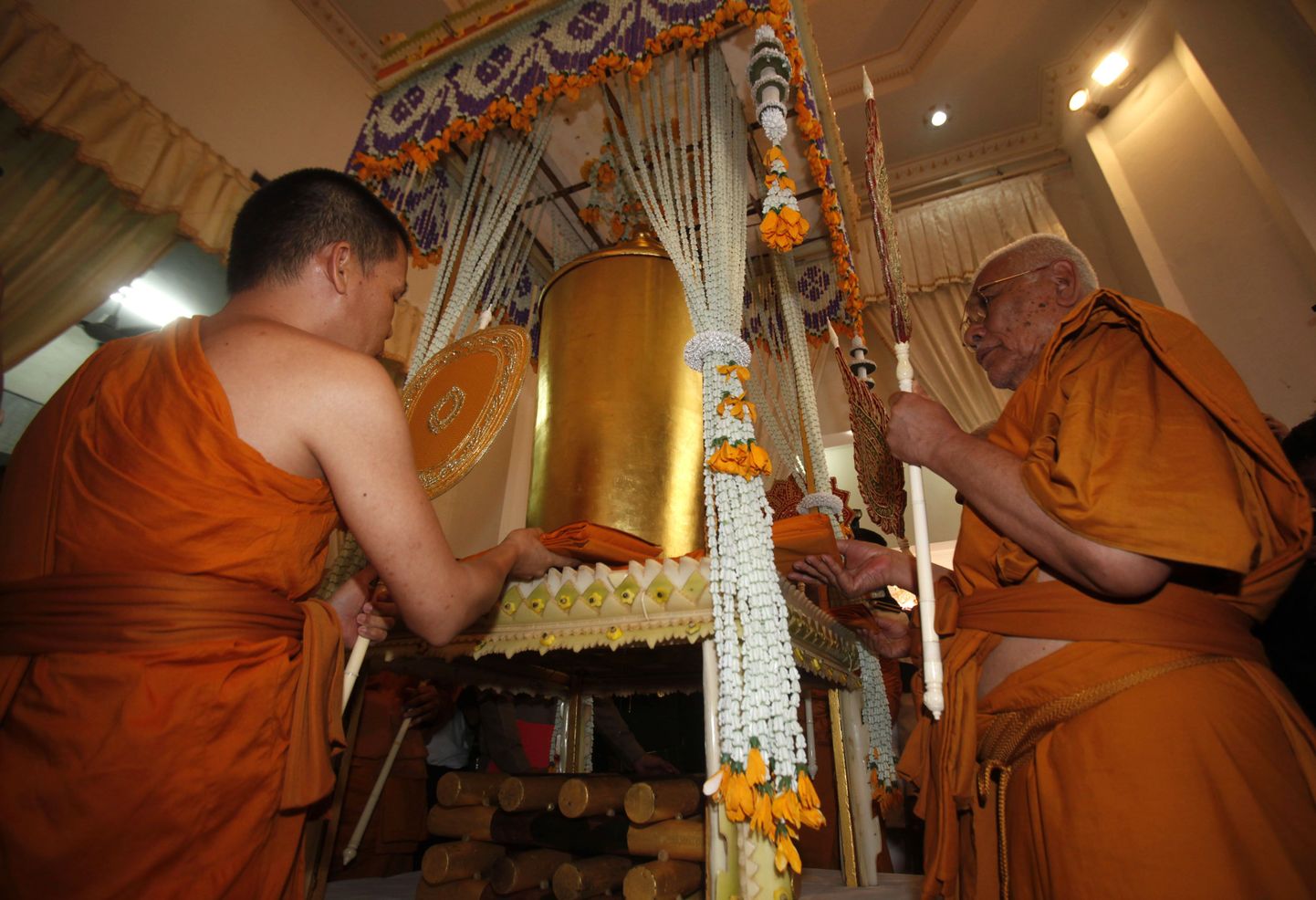 Tai budistlikust templist leiti üle 200 inimloote